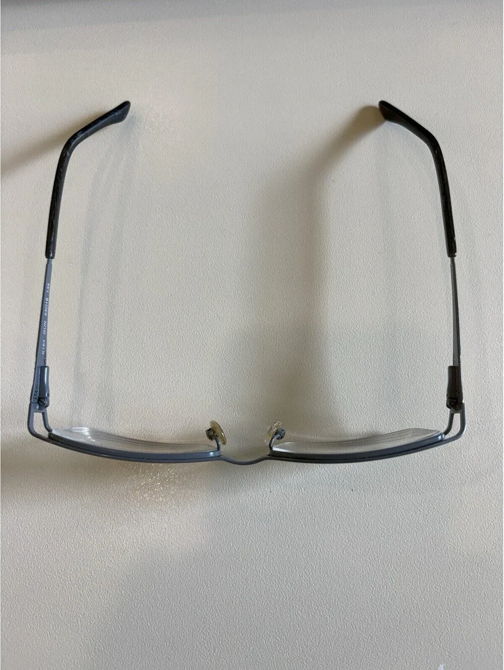 Kay Unger K164 GUN Semi-Rimless Eyeglasses Frame Grey Rhinestone 53-18-135